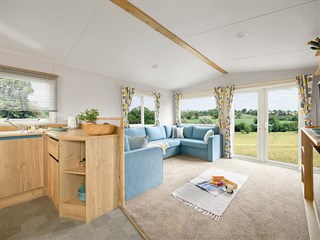 2023 ABI Coworth Static Caravan Holiday Home lounge