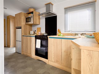 2023 ABI Coworth Static Caravan Holiday Home kitchen