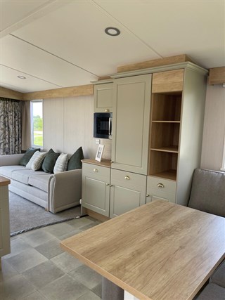 2023 Swift Moselle 40ft x12ft 3 bedroom Static Caravan Holiday Home dining area